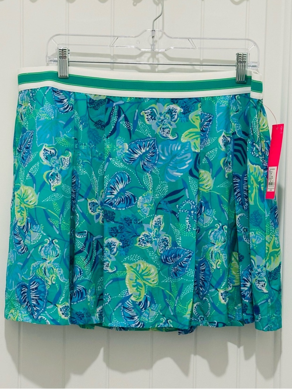 🌺NWT Lilly Pulitzer XL LUXLETIC SILVANA SKORT “In A Flutter” ✨💲118 - Picture 5 of 8